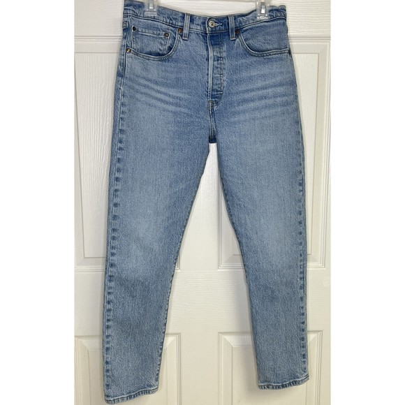 Levis Other - 30 x 28 Levi Strauss 501 S Button Fly Premium Jeans 99% Cotton Light Wash